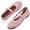 Pink, variant on BERANMEY Women's Breathable Mesh Ballet Flats Casual Shoes with Crystal Buckle Fashion Fishnet Mary Jane Flats for Work & Everyday