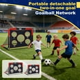thumbnail image 7 of Soccer Goal for Backyard Set, Yard Soccer Game Portable Pop Up Soccer Nets,Complete Youth Training Equipment with Target,Ball & Cones for Soccer Goal Practice,Outdoor Sports Game-60*47*47inch, 7 of 7