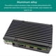 thumbnail image 5 of Protector De Microcomputadora Estuche Protector De Placa Base De Aleación De Aluminio Negro / Dorado Con 2 Ventiladores De Refrigeración Compatible Con Raspberry Pi Generation 4 Guardurnaity EL014108-01, 5 of 5