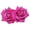 Rose Red, variant on harmtty Hair Comb Simulation Flower Realistic Rose Elegant Anti-slip Anti-deformed Decorate Plant Hair Holders Pointed Teeth Hair Clip for Wedding,Purple