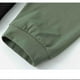 thumbnail image 5 of Sudadera sin capucha para hombre, de terciopelo de doble cara, cuello redondo, con bloques de color, versátil, para exteriores, camiseta básica, sudadera informal de manga larga, sudadera con capucha, 5 of 5