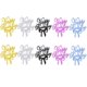 thumbnail image 1 of Bowknot Cake Toppers Printing Paper for Cakes Birthday Party Assorted Accessory 25Pcs, 1 of 5