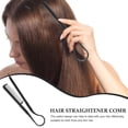 thumbnail image 3 of Hair Straightening Comb Hairdressing Straightener Comb V-shaped Comb Women Straightener Comb, 3 of 5