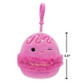 thumbnail image 2 of Squishmallows Original 3.5 inch Middy the Winking Pink Macaron - Child's Ultra Soft Stuffed Plush Clip-on, 2 of 5