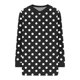 thumbnail image 4 of mfyjkho Tops Elegantes Para Mujer, Camiseta Estampada De Moda Para Mujer, Manga Larga, Cuello En V, Cómoda E Informal, Holgada. Tops Para Hacer Ejercicio Para Mujer Xl, 4 of 5
