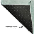 thumbnail image 3 of Addison Rugs Mayfield Washable Transitional Watercolors Teal Rectangle Rug, 9' x 12', 3 of 6
