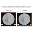 thumbnail image 3 of 1966 Lunar Moon Map Poster - Lunar Map - Moon Poster Vintage Map with Data Table - Print of the Moon Wall Map - Lunar Poster - USAF Lunar Reference Mosaic, 3 of 8