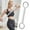 Gris, variante sur Bande d'Exercice de Résistance en Silicone pour l'Entraînement de Mise en Forme à la Maison et l'Entraînement de Force