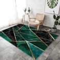 thumbnail image 3 of Modern 7 x 8ft Area Rug - Marble Geometry Rug for Living Room, Machine Washable Rug Soft Non Slip Non Shedding, Rugs for Teen Dorm Home Decor Print, Nursery, Playroom, 3 of 7
