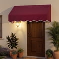 thumbnail image 5 of Ktaxon 4' Window Door Awning, Awnings for Doorways, Sun Shade Canopy Outdoor Patio Cover, Wine Red, 5 of 7