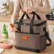 thumbnail image 4 of Bolsa térmica para almuerzo de gran capacidad 15L | Bolsa térmica para almacenamiento de alimentos para picnic y camping | Caja portátil a prueba de fugas | Tela resistente al desgaste | Correa de, 4 of 6