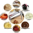 thumbnail image 6 of Stainless Steel Burger Sauce Dispenser: Condiment Squeeze Dispenser with 650ML Squeeze Bottles, Burger Sauce Gun For Salad, Tartar, Mayonnaise, Sour Cream and Guacamole, 6 of 6