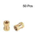 thumbnail image 3 of Knurled Insert Nuts, M2.5 x 5mm(L) x 3.5mm(OD) Female Thread Brass Embedment Assortment Kit 50 Pcs, 3 of 3