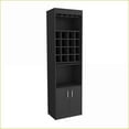 thumbnail image 7 of Bar Cabinet | Double Door with 16 Wine Rack & 2 Shelves | Modern | Particle Board, 7 of 7