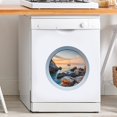 thumbnail image 2 of Wall Decoration Stickers 10.7 Inches Multi Scene Applicable Simulation Of Summer Sea View Bedroom Living Room Bathroom Home Decoration Wall Sticker, 2 of 5