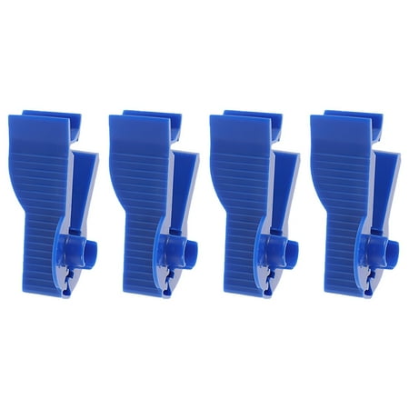 

Dialysis tubing clamps 4pcs Plastic Peritoneal Flow Control Clamps Peritoneal Pipe Fixing Clips for Hospital