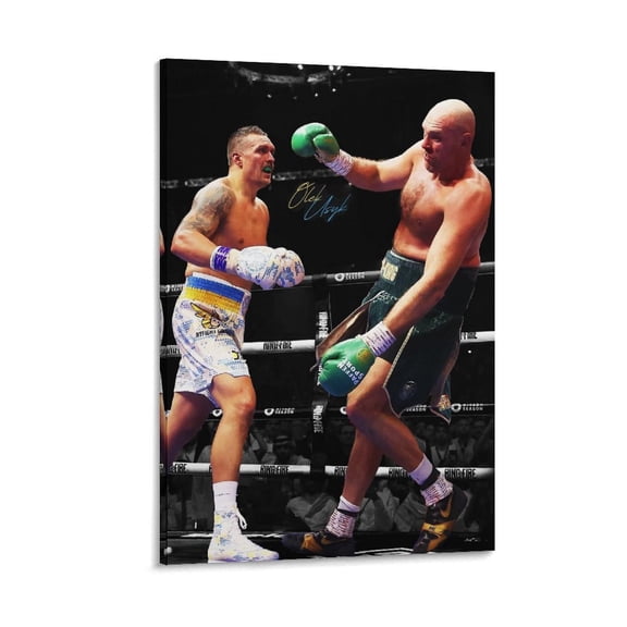 Aixiaojin Alexander Usyk Professional Boxer Poster (26) Canvas Wall Art Prints Poster Gifts Photo Picture Painting Posters Room Decor Home Decorative 24x36inch(60x90cm)