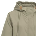 thumbnail image 5 of Duoif Rain Jacket Women, Women's Rain Jacket Plus Size Long Raincoat Lightweight Windbreaker Jackets with Pockets Jackets for Women Grey S, 5 of 7
