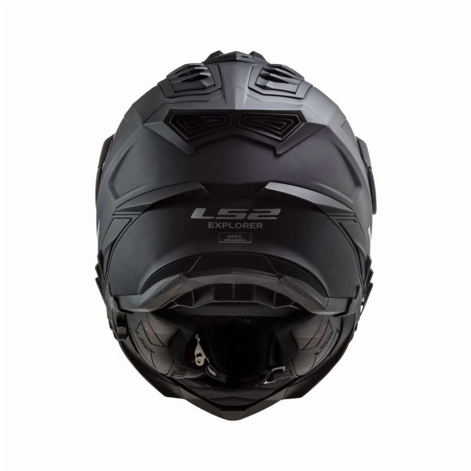 LS2 Explorer Solid Matte Black Helmet size Medium - Walmart.com