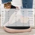 thumbnail image 3 of Women Breathable Knit Slip On Sneakers, Lace Up Walking Shoes, Lightweight Thick Platform Non Slip Comfort Casual Running Trainers Gray 6.5(38), 3 of 8