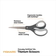 thumbnail image 2 of Tijeras Fiskars Comfort Grip Titanium 8 pulgadas - Gris, 2 of 9