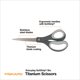 thumbnail image 2 of Tijeras Fiskars Comfort Grip Titanium 8 pulgadas - Gris, 2 of 9