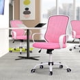 thumbnail image 4 of Silla de oficina FurnitureR Ajustable Linda Rosa, 4 of 8