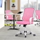 thumbnail image 4 of Silla de oficina FurnitureR Ajustable Linda Rosa, 4 of 8