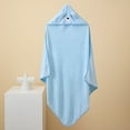 thumbnail image 3 of hiryomu Baby Bath Time Essentials Hooded Baby Bath Towel Coral Fleece Quick Water Absorbent Cartoon Design 80 X 80cm Ideal for Newborn to Toddler for Boys, 3 of 8