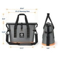 thumbnail image 3 of 40 Can Soft Cooler Bag, Insulated Leak-Proof Roll-Top, Waterproof Seal, Portable Ice Chest for Camping, Beach, Picnics, 24HR Cold Retention, 3 of 9