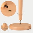 thumbnail image 5 of Large Solid Beechwood Paper Towel Holder with Anti-Skid Base - Jumbo Size Wooden Roll Holder for Kitchen, Bathroom, and Living Room, 5 of 9
