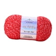 thumbnail image 3 of Hilo de tejer, accesorios de 175M, suministros ligeros para tejer a mano, hilo de ganchillo Rojo Macarena Hilo De Ganchillo, 3 of 8