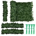 thumbnail image 1 of Costway 4 PCS 118x39in Artificial Ivy Privacy Fence Screen Artificial Hedge Fence Decor, 1 of 7