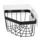thumbnail image 1 of unbranded Rack De Almacenamiento Para Fregadero Negro De Acero Resistente Con Soporte Para Bayeta Y Esponja, 1 of 8
