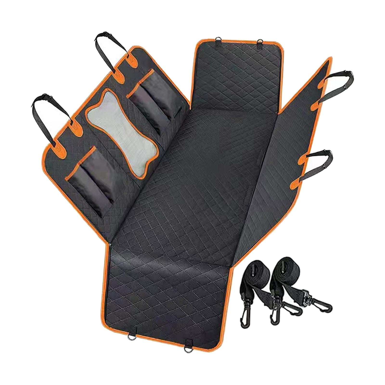 Dog car hammock with mesh window hot sale