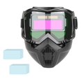 thumbnail image 1 of HILABEE Welding Helmet Anti Splash Dimming Detachable Soldering Protector Face Cover Standard and 20 Lens, 1 of 9