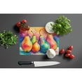 thumbnail image 3 of Carolines Treasures DAC1839LCB 15 x 12 in. Colorful Pears Glass Cutting Board - Large, 3 of 5