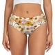 thumbnail image 1 of Fotbe Boho Flowers Calzones Estampados para Mujer – Ropa Interior de Algodón, Cómoda, Suave y Elástica-Small, 1 of 6