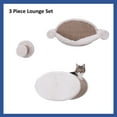 thumbnail image 5 of TRIXIE Liam Multi-Level Wall Mounted Cat Perch-Lounge Set, Brown, 5 of 6