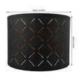 thumbnail image 2 of OULII Large Lamp Shade Black Iron Decorative 1Pack for Floor Lamp Hotel Managers, 2 of 8