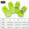 thumbnail image 5 of 4 Pcs Chaussettes de Protection pour Pattes de Chien pour Petit Chat Antidérapantes Motif Cadeau de Noël, 5 of 5