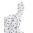 thumbnail image 3 of Vestido de verano para niña RoseSeek con volantes florales, cintura alta, 9Y, 3 of 6