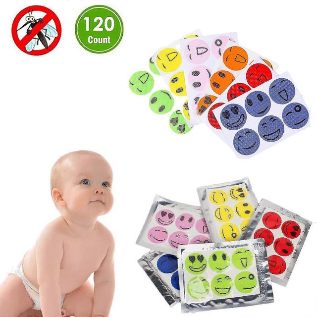 Mosquito Repellent Patches 120 Pieces - Mosquito Repellent Patches Multicolor