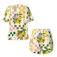 thumbnail image 5 of Lsque Fruit Women's Short-Sleeved Pajama Set - 2 Piece Soft and Lightweight Sleepwear Set-3X-Large, 5 of 9