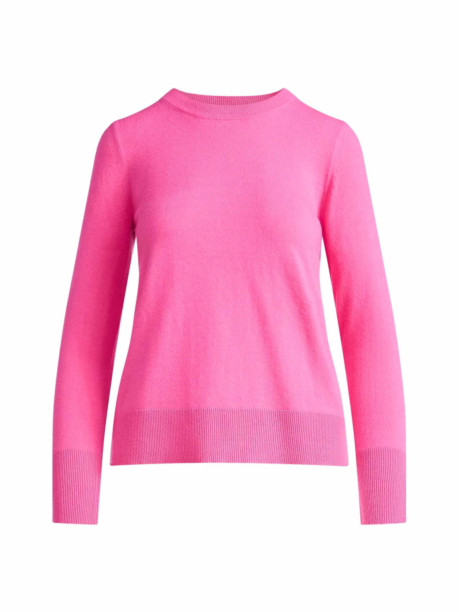 Free Assembly Women's and Women's Plus Cozy Yarn Crewneck Sweater with Long Sleeves. Lightweight, Sizes XS-4X