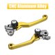 thumbnail image 2 of 1 Par Moto Embrague Freno Palancas Ajustables Plegables Dorado Tono Unique Bargains palancas de freno para deportes motorizados, 2 of 6