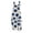 Blue, variant on Womens Halloween Overalls Candy Pumpkin Halter Backless Funny Overalls Skeleton Castle Sleeveless Horror Jumpsuits, 3XL