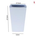 thumbnail image 1 of Brick Pattern Flowerpot Imitation Metal Plastic Flower Pot Square And Tall Type For Gardening Potted Plants Fu, 1 of 1