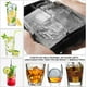 thumbnail image 2 of 2pcs Hielos Molde, Moldes y Bandejas de Silicona para Hielo, Hielera para Cubos de Gran Tamaño en Forma de Esferas y Cubos, Perfecto para Cócteles, Bebidas, Whisky, Fiesta, Tequila y Mojito, 2 of 5
