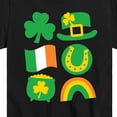 thumbnail image 3 of Instant Message - St. Patrick's Day Icon - Toddler & Youth Short Sleeve Graphic T-Shirt, 3 of 6